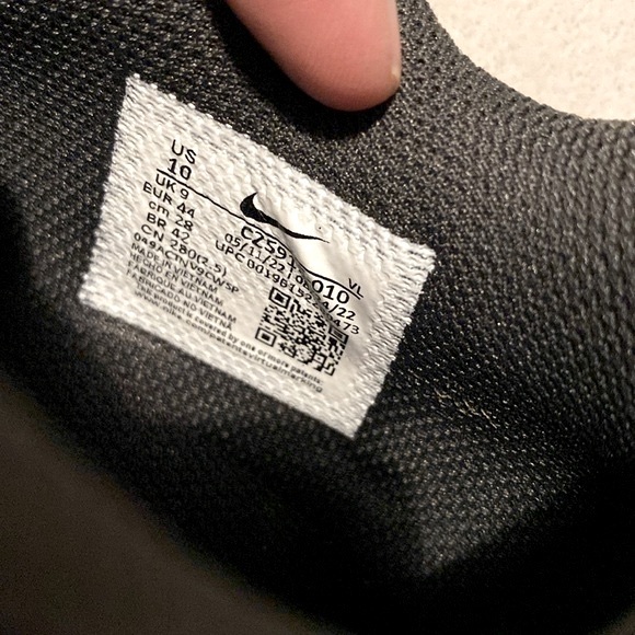 NEW [Nike] Force Zoom Mike Trout 8 Pro Black Metal Baseball Cleats Men's Size 10 - Picture 15 of 15